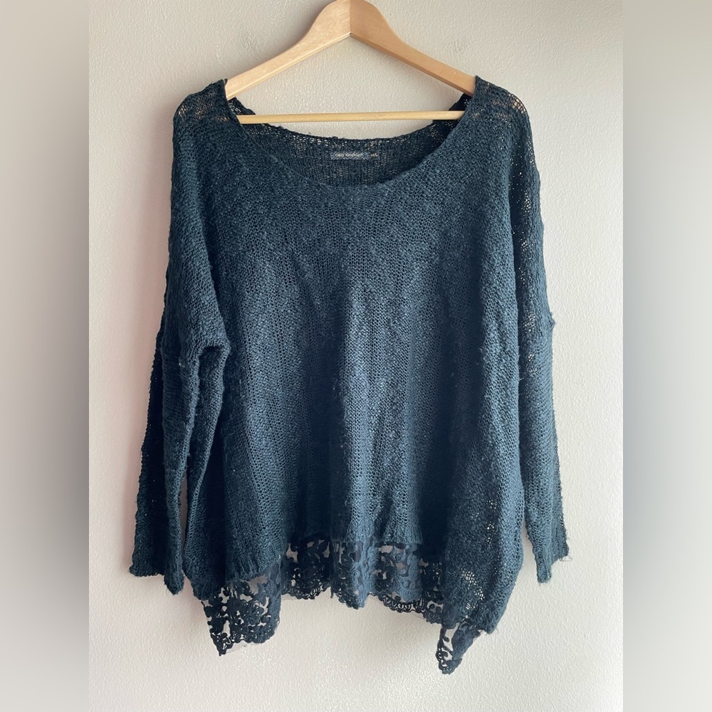 Qed London Black Women Sweater Size M/L